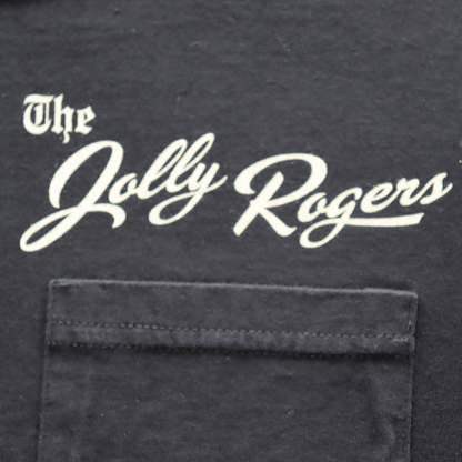 BUZZ RICKSON'S BR79711 S/S POCKET T-SHIRT "JOLLY ROGERS" Pocket T-shirt Jolly Rogers Short-sleeved T-shirt T-shirt Military T-shirt Printed T-shirt
