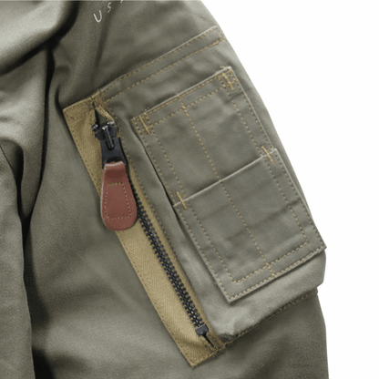 TOYS McCOY TMJ2604 TYPE L-2 TEST SAMPLE T. McCOY "AF 30962600" Type L-2 Test Sample Toys McCoy L-2 Jacket Military Jacket Brand 30th Anniversary Design Anniversary Model