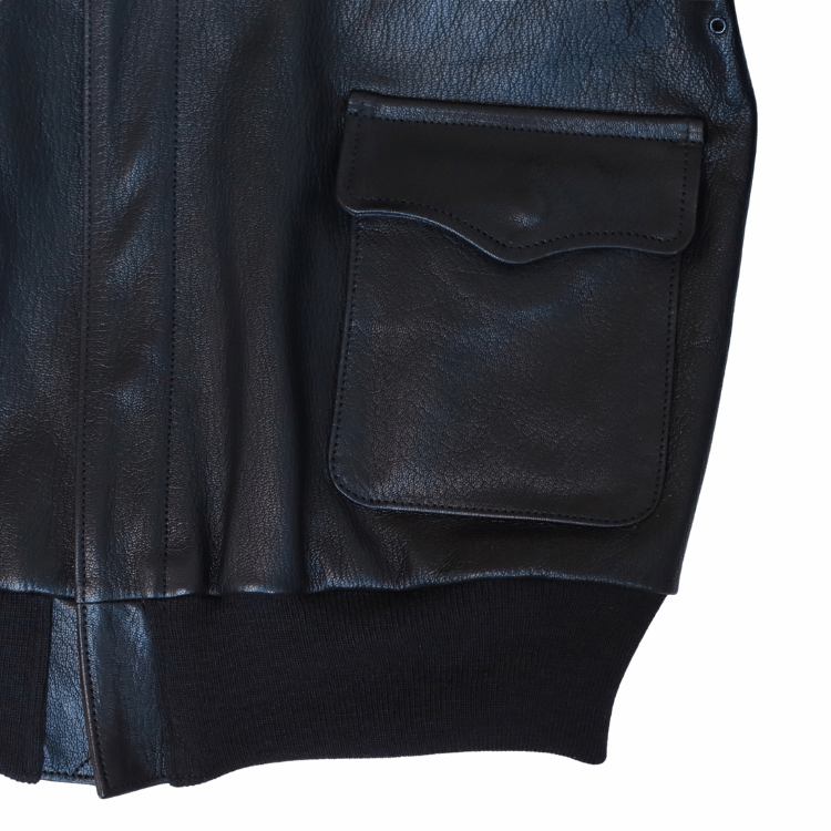 BUZZ RICKSON'S バズリクソンズ BR80690 WILLIAM GIBSON COLLECTION Type BLACK A-2 GOAT SKIN ウィリアム・ギブソン コレクション タイプブラックA-2 ゴートスキン レザージャケット ミリタリー ブラックシリーズ