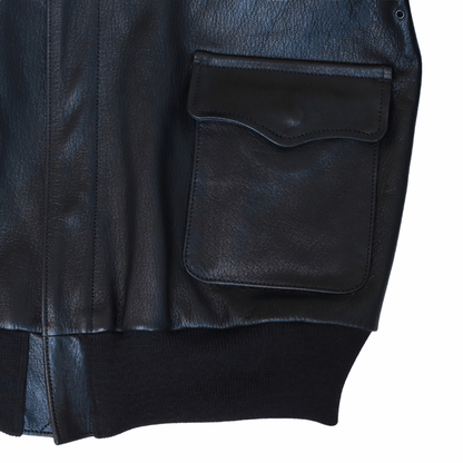 BUZZ RICKSON'S バズリクソンズ BR80690 WILLIAM GIBSON COLLECTION Type BLACK A-2 GOAT SKIN ウィリアム・ギブソン コレクション タイプブラックA-2 ゴートスキン レザージャケット ミリタリー ブラックシリーズ