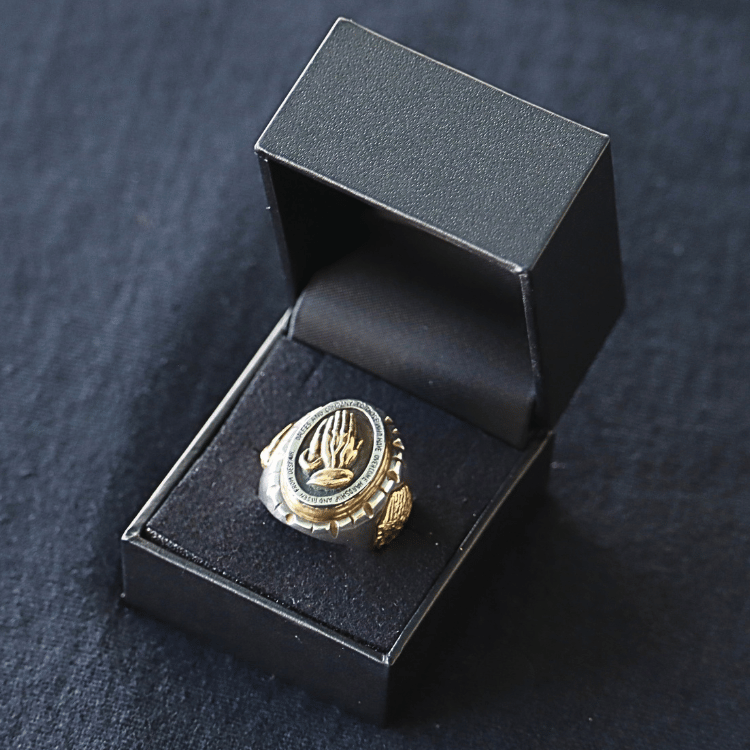 DALEE'S&CO ダリーズ by DELUXEWARE バイ デラックスウエア PH.RING PRAYING HANDS RING プレイングハンズリング シルバーリング 925 メンズ 日本製