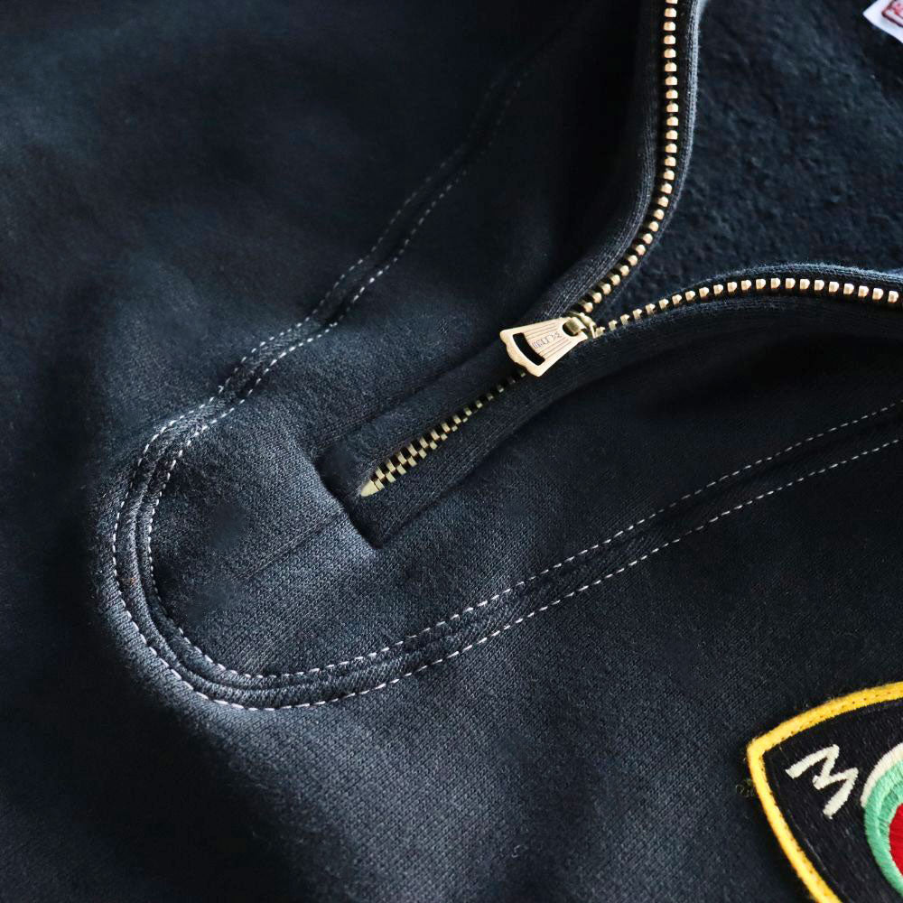 CUSHMAN クッシュマン 26356 HALF ZIP TURTLE SWEAT (KEYSTONE MC) ハーフジップ タートルスウェット