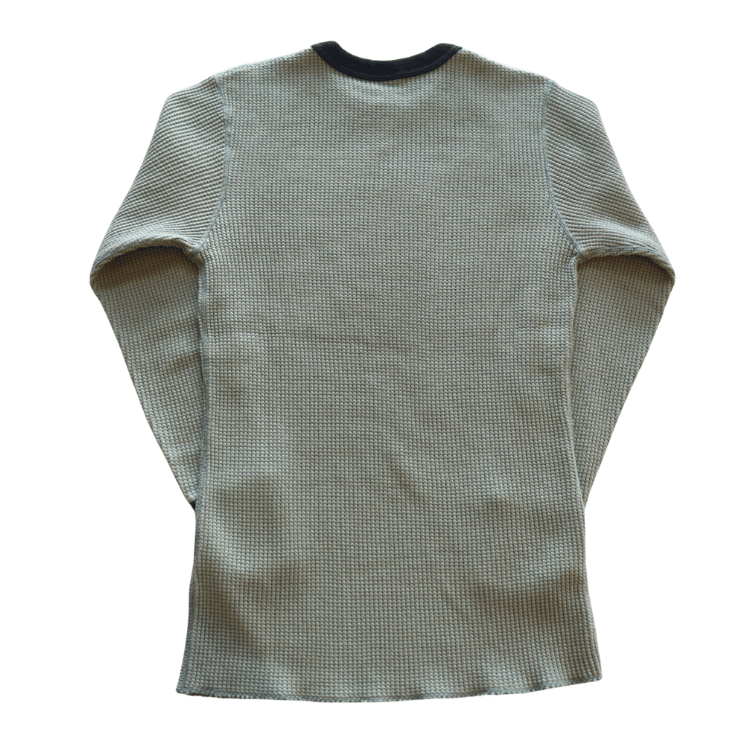JELADO ジェラード AB23210 Mega Thermal Crew Neck 2tone メガサーマル クルーネック ツートン Tシャツ トップス 長袖 ミリタリー 防寒 保温 サーマルワッフル
