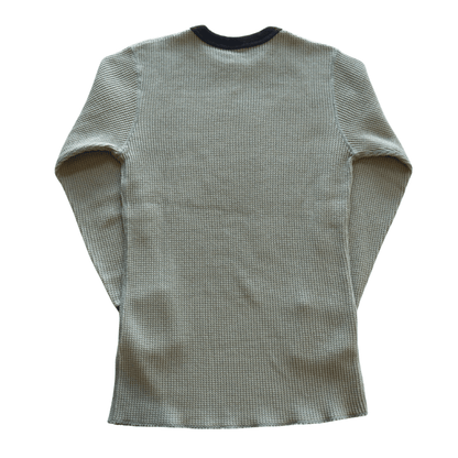 JELADO ジェラード AB23210 Mega Thermal Crew Neck 2tone メガサーマル クルーネック ツートン Tシャツ トップス 長袖 ミリタリー 防寒 保温 サーマルワッフル