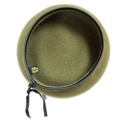 DAPPER'S ダッパーズ lot.1598 ARMY Style Woolen Beret アーミースタイル ベレー帽 ウール 00%
