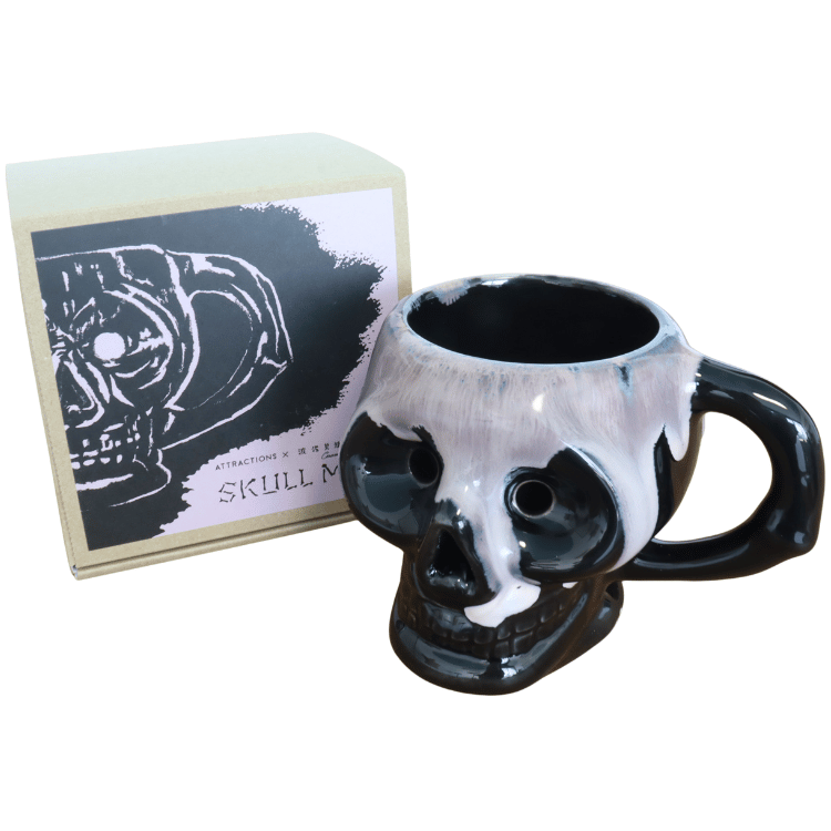 ATTRACTIONS アトラクションズ x 波佐見焼  A20033 スカルマグ Skull Mug 陶磁器