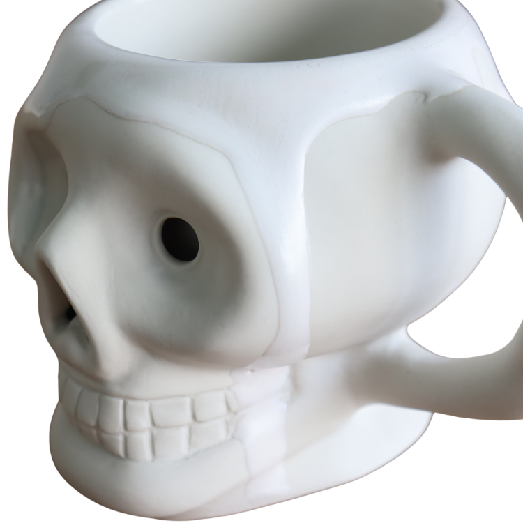 ATTRACTIONS アトラクションズ x 波佐見焼 A20033W Skull Mug White