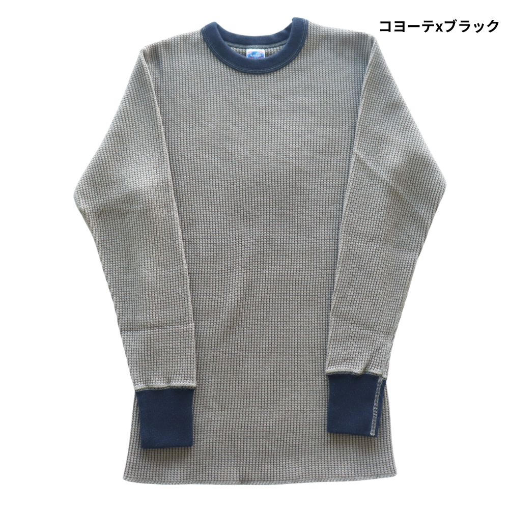 JELADO ジェラード  AB12226 Mega Thermal Crew Neck 2tone メガサーマルクルーネックT 長袖
