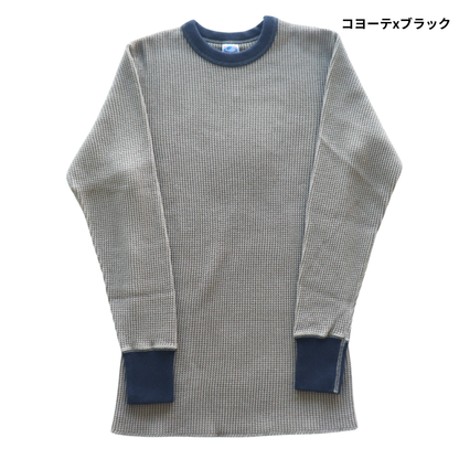 JELADO ジェラード  AB12226 Mega Thermal Crew Neck 2tone メガサーマルクルーネックT 長袖