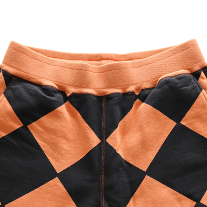 BUZZ RICKSON'S BR52658 LINE CREWMAN SWEAT SHORTS Men's Diamond Pattern