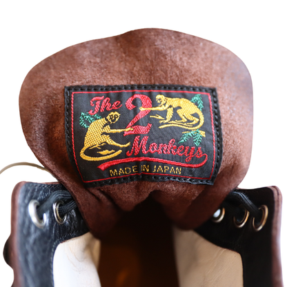 The 2 Monkeys TM21965 PHANTOM Leather Boots Work Boots Monkey Boots Horween Horsehide