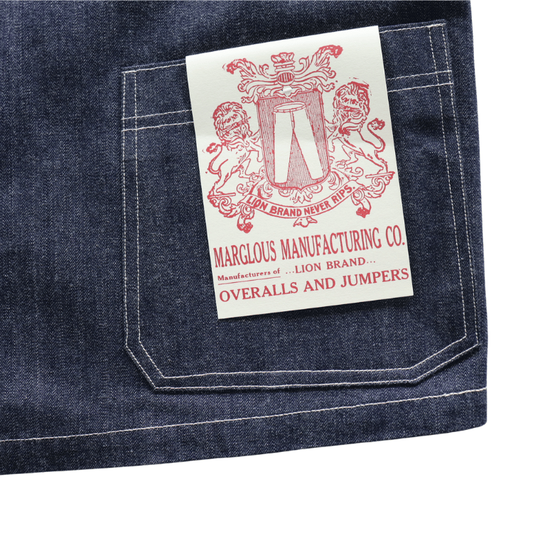 DAPPER'S ダッパーズ LION-001 LION BRAND Denim Coverall Jacket ライオンブランド デニムカバーオールジャケット デニムジャケット メンズ カバーオール