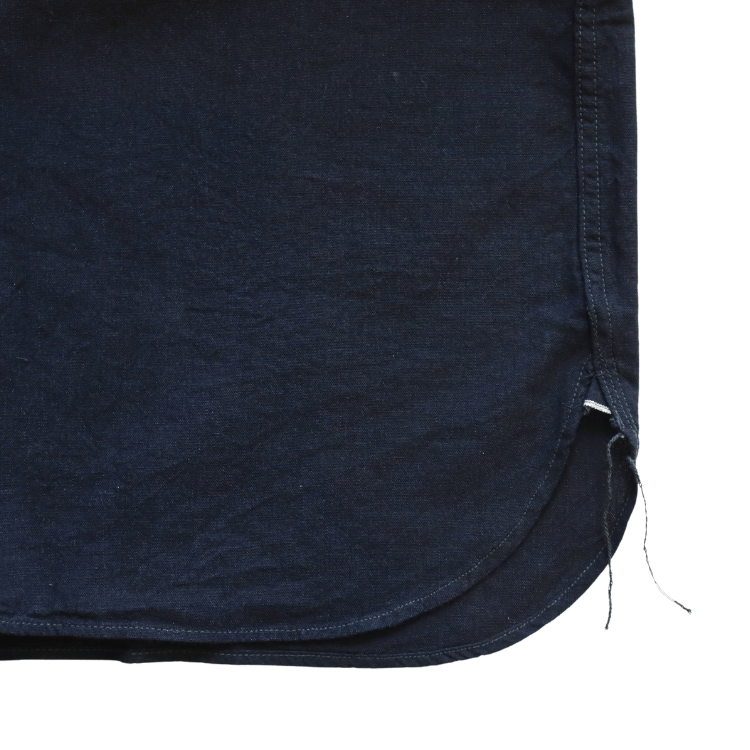 BUZZ RICKSON'S BR29143 WILLIAM GIBSON COLLECTION BLACK CHAMBRAY WORK SHIRTS Long Sleeve Military Shirt U.S.NAVY