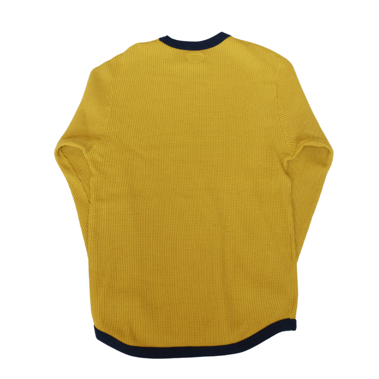 CUSHMAN クッシュマン 26392 BIG WAFFLE TWO TONE LONG TEE ビッグワッフル ツートンロングT アメカジ ワッフルT