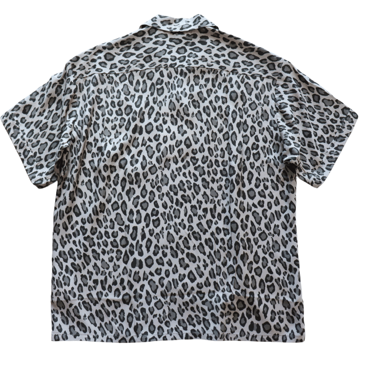 JELADO ジェラード BL21115 S/S Open Collar Shirt Hollywood ハリウッド 半袖シャツ メンズ レオパード レーヨン