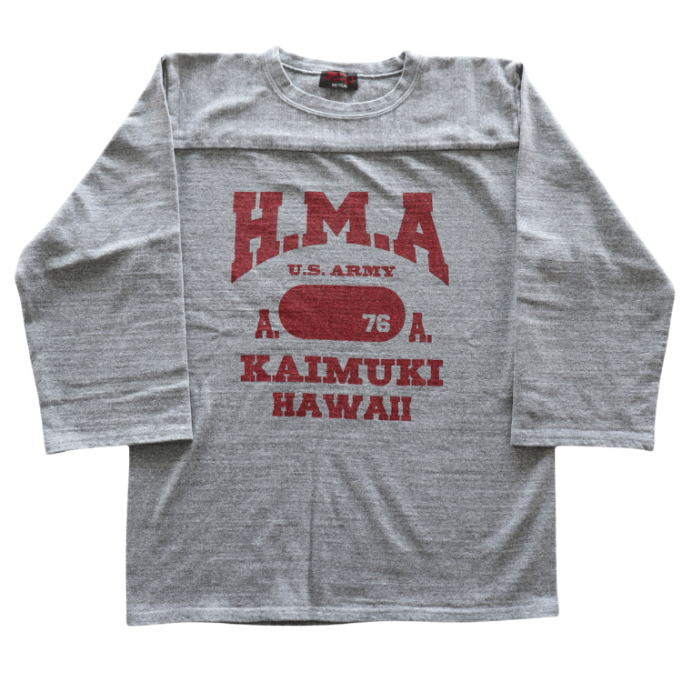SUN SURF サンサーフ SS69656 "H.M.A" SLUB YARN FOOTBALL TEE スラブヤーン フットボールT