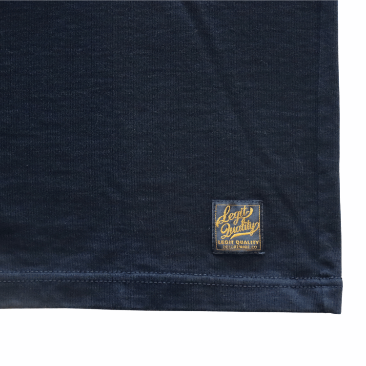 DELUXEWARE デラックスウエア SDTL-00 PLAIN LONG SLEEVE プレーンロングスリーブ 長袖Tシャツ SDTLプレーン 厚い 丈夫 柔らかい コットン100％ 日本製