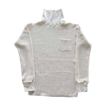 CUSHMAN クッシュマン 26380 BIG WAFFLE TURTLE NECK ビッグワッフルタートルネック 長袖