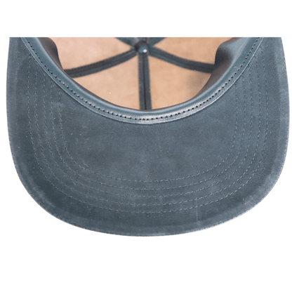 JELADO ジェラード AB12750 JELADO×BRUNEL＆Co.HATMAKERS B.B.CAP ブルーネルハットメイカーズ 茶芯ホースハイドレザーベースボールキャップ