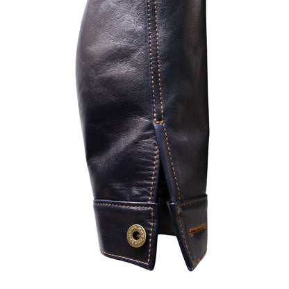 Y'2 LEATHER ワイツーレザー INDIGO HORSE 1st Type JACKET インディゴホース ファストタイプ ジャケット IB-140