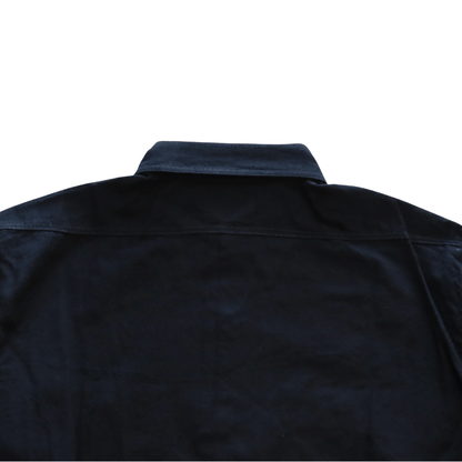 BUZZ RICKSON'S バズリクソンズ BR29143 WILLIAM GIBSON COLLECTION BLACK CHAMBRAY WORK SHIRTS  ウィリアム・ギブソン コレクション ブラックシャンブレーワークシャツ 長袖シャツ ワークシャツ ミリタリーシャツ ヴィンテージ  復刻 U.S.NAVY 米海軍 ユーティリティ シャツ