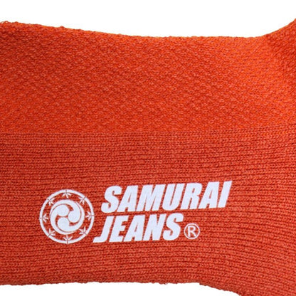 SAMURAI JEANS サムライジーンズ SJK24-WASHI ロゴプリント 和紙ソックス 靴下
