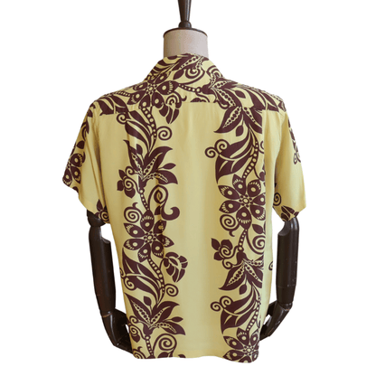 SUN SURF SS39616 S/S RAYON HAWAIIAN SHIRT "PICTOGRAPH FLOWER" Rayon Hawaiian Shirt, Pictograph Flower, Hawaiian Shirt, Aloha Shirt, Hawaiian Flowers, Short Sleeve Shirt