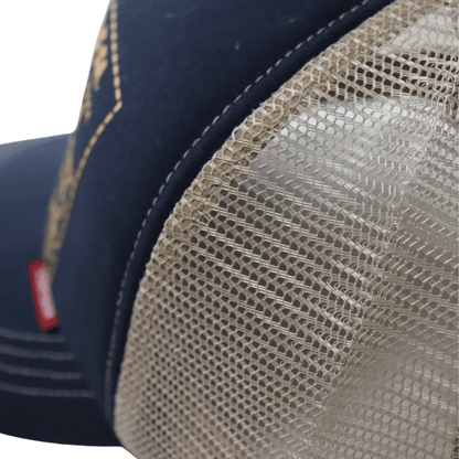 STUDIO D'ARTISAN ステュディオダルチザン 7582 mesh cap メッシュキャップ メンズ レディース ユニセックス 帽子 ワッペン スナップバック アジャスターアメカジスタイル