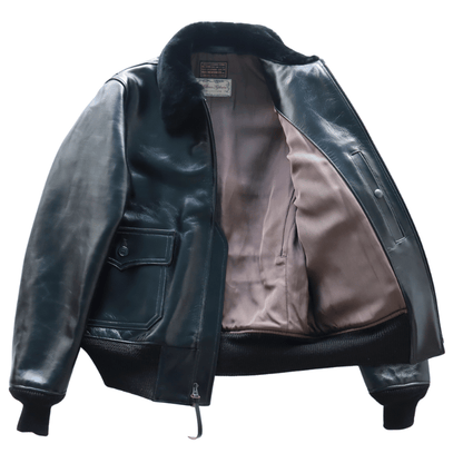 BUZZ RICKSON'S バズリクソンズ BR80655 WILLIAM GIBSON COLLECTION Type BLACK AN-J-3A HORSEHIDE MODELウィリアムギブソンコレクション ブラックAN-J-3A ホースハイドモデル