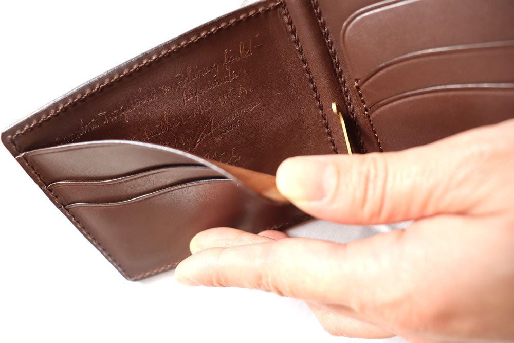 KC's ケイシイズ KKB012B マネークリップ アルチザン DX カービングウォレット