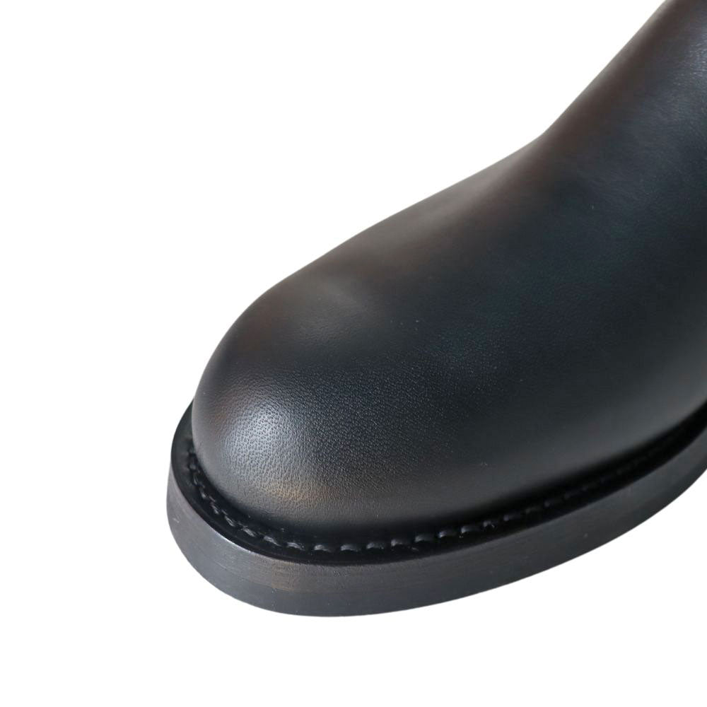 Y'2 LEATHER ワイツーレザー SHB-01 SUMI DYED HORSE Engineer Boots 墨黒ホース エンジニアブーツ