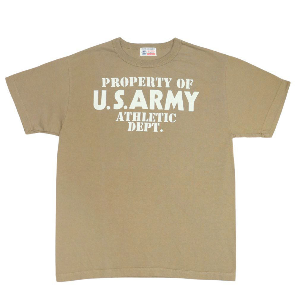 BUZZ RICKSON'S バズリクソンズ BR79348 S/S T-SHIRT PROPERTY OF U.S. ARMY ATHLETIC DEPT 半袖Tシャツ
