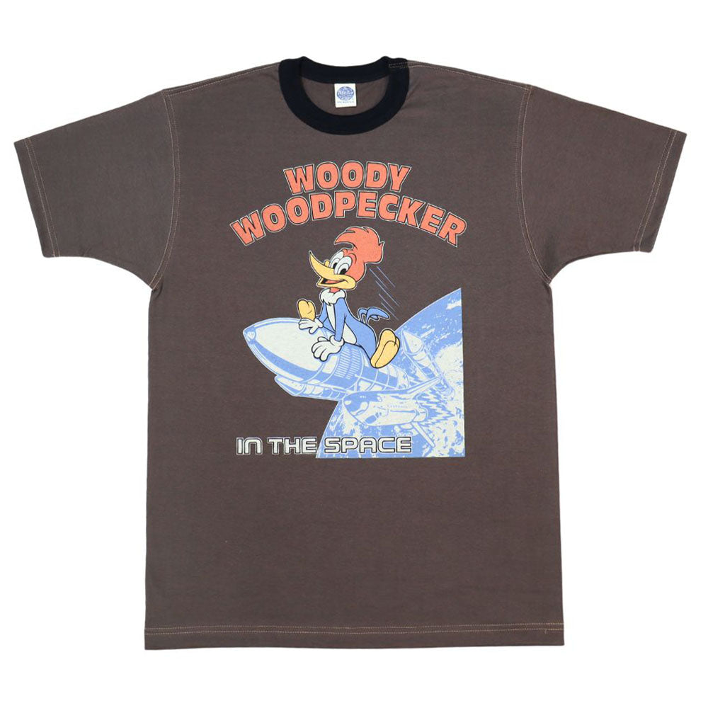 TOYS McCOY トイズマッコイ TMC2408 WOODY WOODPECKER TEE " WOODY WOODPECKER IN THE SPACE ウッディ ウッドペッカー スペースシャトル プリントTシャツ