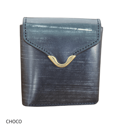 池之端銀革店 Cramp Cr-928 UKブライドル ギャルソンスリムウォレット 2つ折り 最小クラス