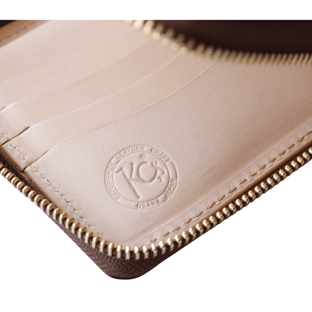 KC's ケイシイズ KMB023 ビルフォールド ラウンドジップ ヴィンテージホースハイド 二つ折り財布