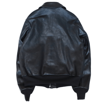 BUZZ RICKSON'S バズリクソンズ BR80690 WILLIAM GIBSON COLLECTION Type BLACK A-2 GOAT SKIN ウィリアム・ギブソン コレクション タイプブラックA-2 ゴートスキン レザージャケット ミリタリー ブラックシリーズ