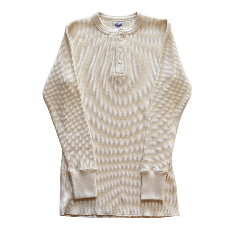 JELADO ジェラード AB94236-26 Mega Thermal Henry Neck メガサーマル ヘンリーネック Tシャツ トップス 長袖 ミリタリー 防寒 保温 サーマルワッフル