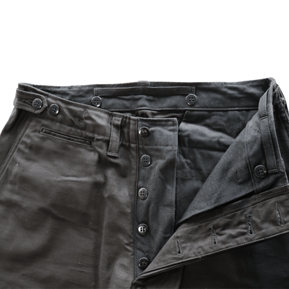 BUZZ RICKSON'S バズリクソンズ BR42593 WILLIAM GIBSON COLLECTION BLACK M-1943 ウィリアムギブソンコレクション M-1943トラウザーズ
