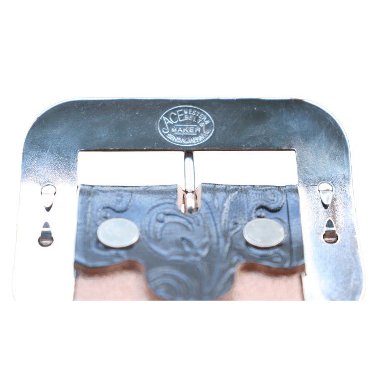 DAPPER'S ダッパーズ × ACE WESTERN BELTS Lot.1792 GO From Tokyo Design Studs Belt Made by ACE WESTERN BELTS  エースウエスタンベルト スタッズベルト