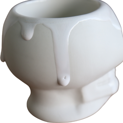 ATTRACTIONS x Hasami Ware A20033W Skull Mug White Mug Skull Skull Mug Hasami Ware Limited Edition Pottery Ceramic Stone Interior Stylish