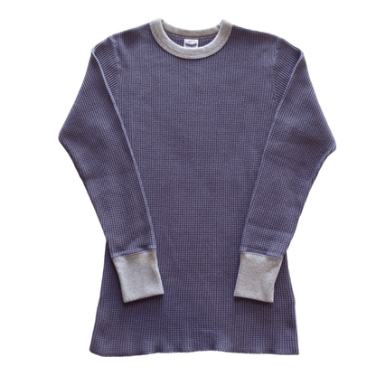 JELADO ジェラード AB23210 Mega Thermal Crew Neck 2tone メガサーマル クルーネック ツートン Tシャツ トップス 長袖 ミリタリー 防寒 保温 サーマルワッフル