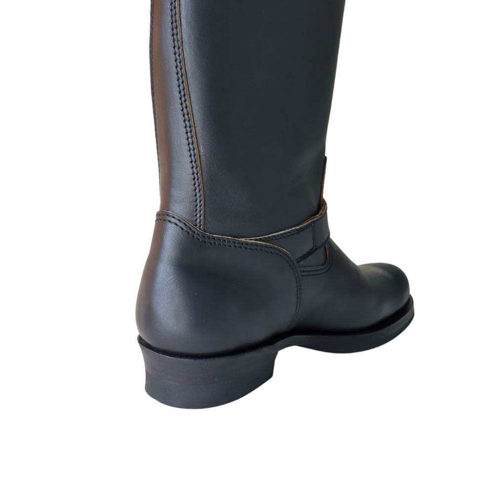 Y'2 LEATHER ワイツーレザー SHB-01 SUMI DYED HORSE Engineer Boots 墨黒ホース エンジニアブーツ