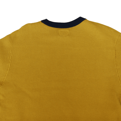 CUSHMAN クッシュマン 26392 BIG WAFFLE TWO TONE LONG TEE ビッグワッフル ツートンロングT アメカジ ワッフルT