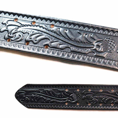ATTRACTIONS アトラクションズ × ACE WESTERN BELTS Special Collaboration Belts  エースウエスタンベルト スペシャルコラボレーションベルト A20032 スタッズベルト