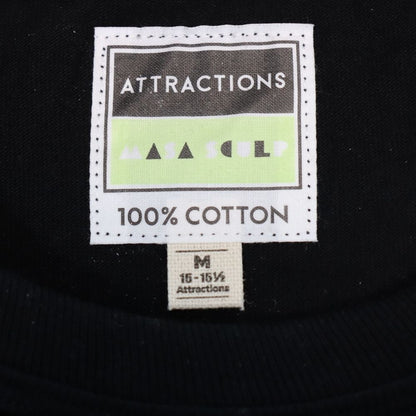 ATTRACTIONS アトラクションズ × MASA SCULP AM0006 マサスカルプ コラボ デザイン プリントTシャツ Biltbuck Boots Sole Tee