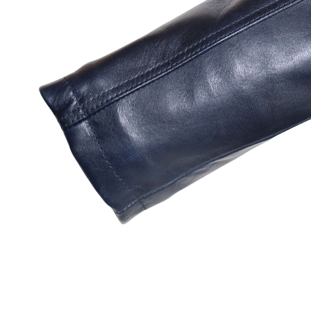 Y'2 LEATHER ワイツーレザー IN-1 INDIGO HORSE N-1 LININGCOLLAR MOUTON ALPACA & WOOL typeN-1 インディゴホース ムートン