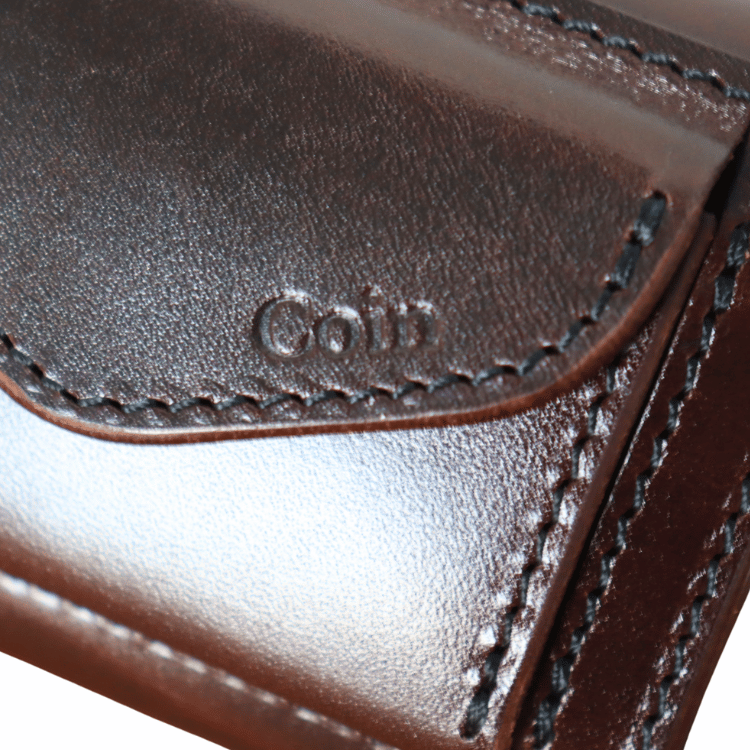 池之端銀革店 Dual DCr-1040 サドルプルアップ コンパクトウォレット ミニ財布