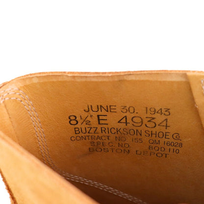BUZZ RICKSON'S バズリクソンズ BR02800 SHOE, SERVICE, REVERSE UPPER, COMPOSITION SOLE Type M-43 サービスシューズ