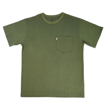MOMOTARO JEANS 桃太郎ジーンズ MXTS1016 ZIMBABWE COTTON BOXPOCKETS/S T-SHIRT ジンバブエコットン  ボックスポケット 半袖Tシャツ
