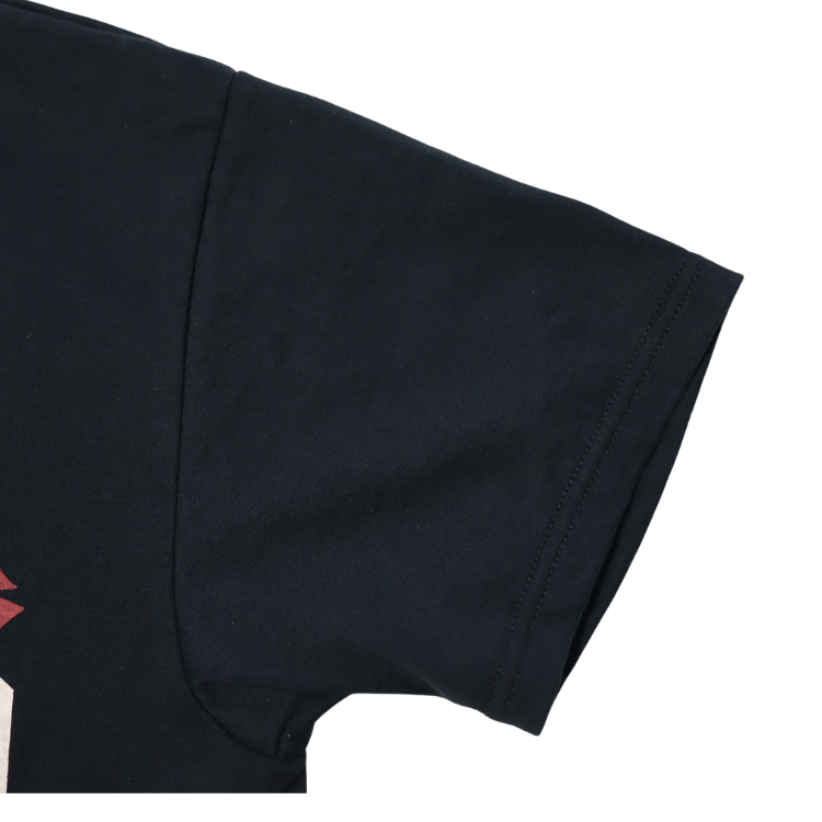 DELUXEWARE SDTS-2601 "I LOVE SPEED" Printed Short Sleeve T-Shirt, SDTS Series Soft Knit, Made in Japan